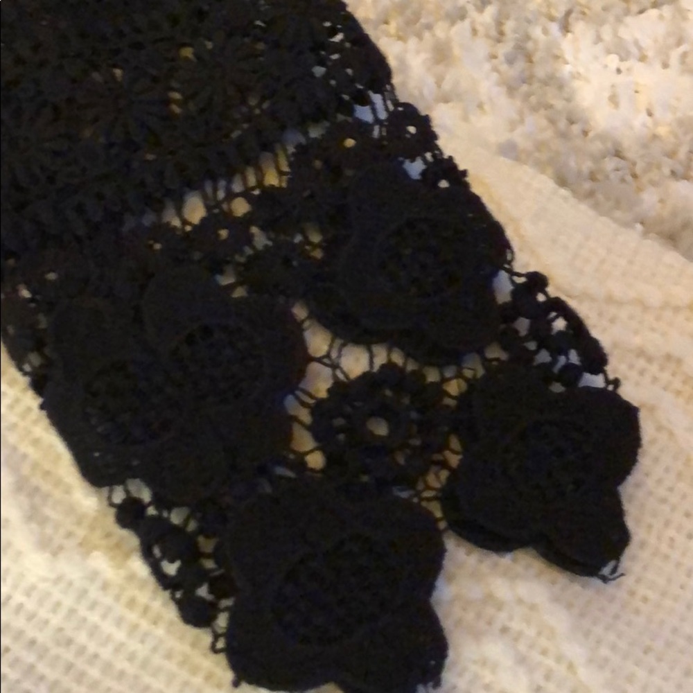 Zara Black Lace zip up dress - Picture 2 of 8